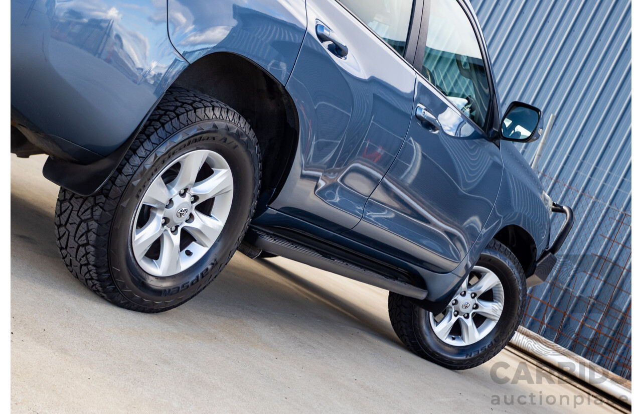 3/2010 Toyota Landcruiser Prado GXL (4x4) GRJ150R 4d Wagon Blue Storm Metallic V6 4.0L - 7 Seater