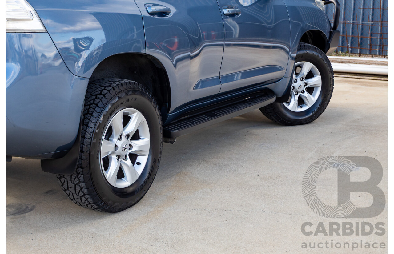 3/2010 Toyota Landcruiser Prado GXL (4x4) GRJ150R 4d Wagon Blue Storm Metallic V6 4.0L - 7 Seater