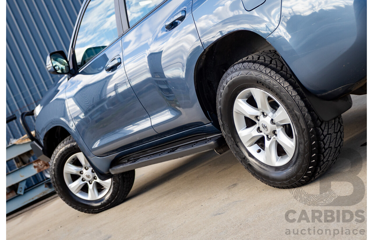 3/2010 Toyota Landcruiser Prado GXL (4x4) GRJ150R 4d Wagon Blue Storm Metallic V6 4.0L - 7 Seater
