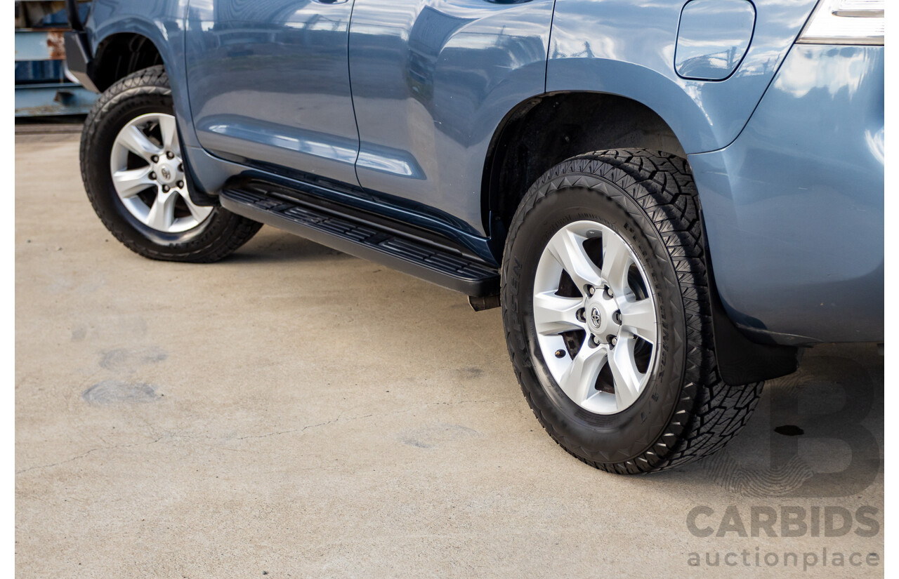 3/2010 Toyota Landcruiser Prado GXL (4x4) GRJ150R 4d Wagon Blue Storm Metallic V6 4.0L - 7 Seater