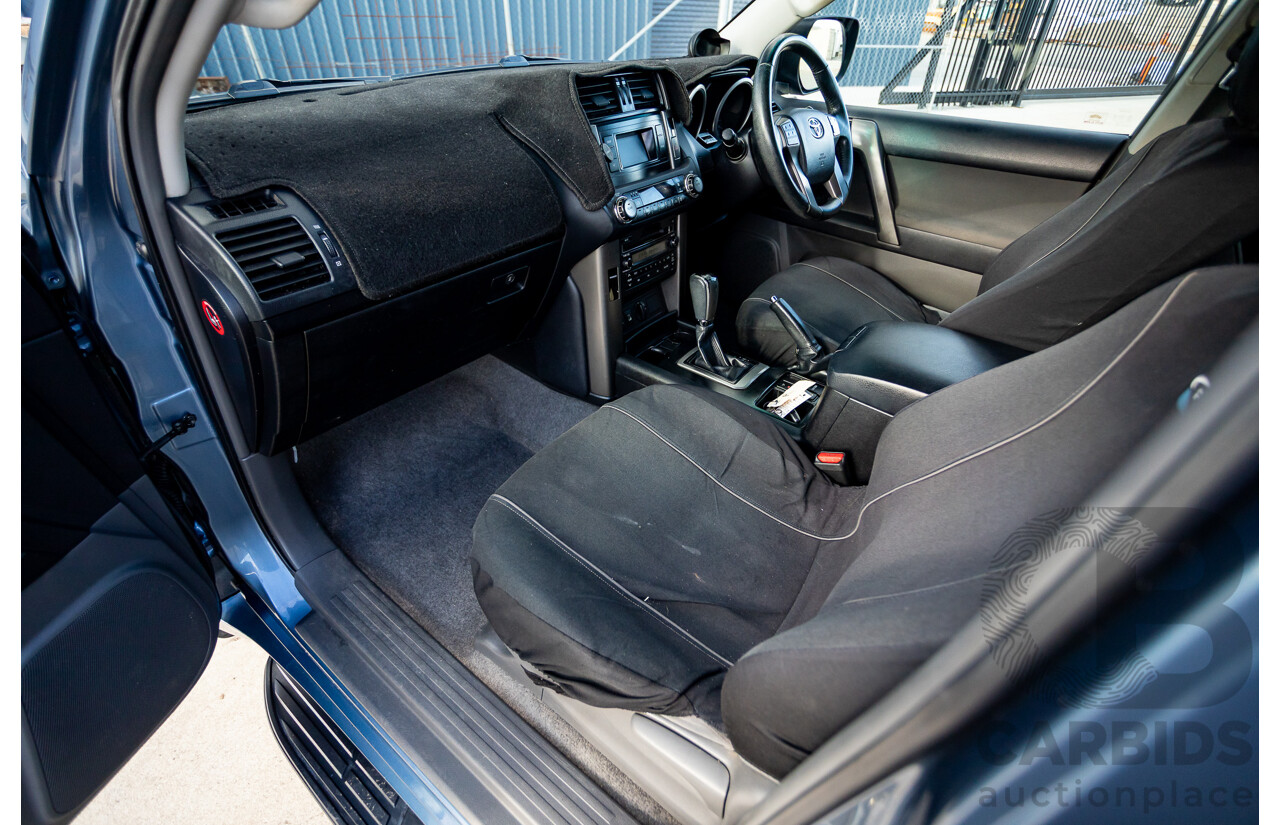 3/2010 Toyota Landcruiser Prado GXL (4x4) GRJ150R 4d Wagon Blue Storm Metallic V6 4.0L - 7 Seater