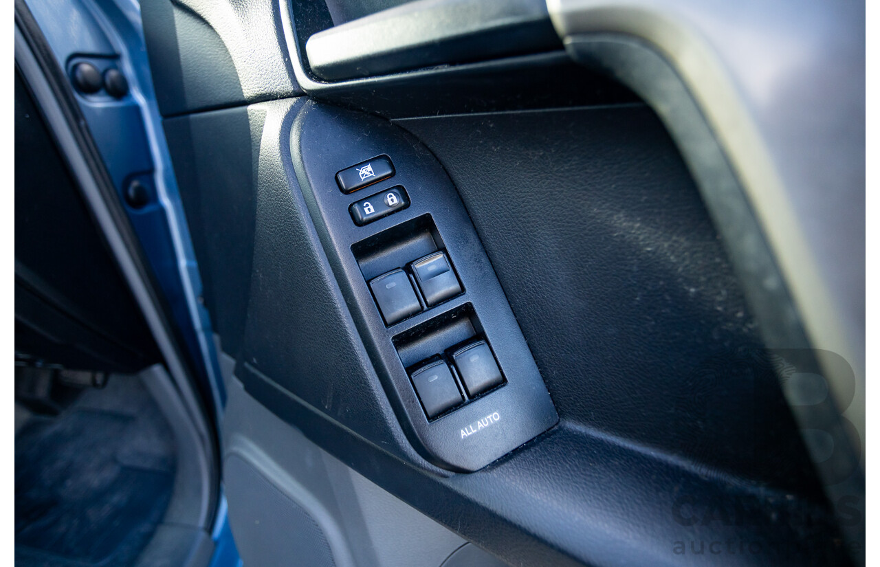 3/2010 Toyota Landcruiser Prado GXL (4x4) GRJ150R 4d Wagon Blue Storm Metallic V6 4.0L - 7 Seater