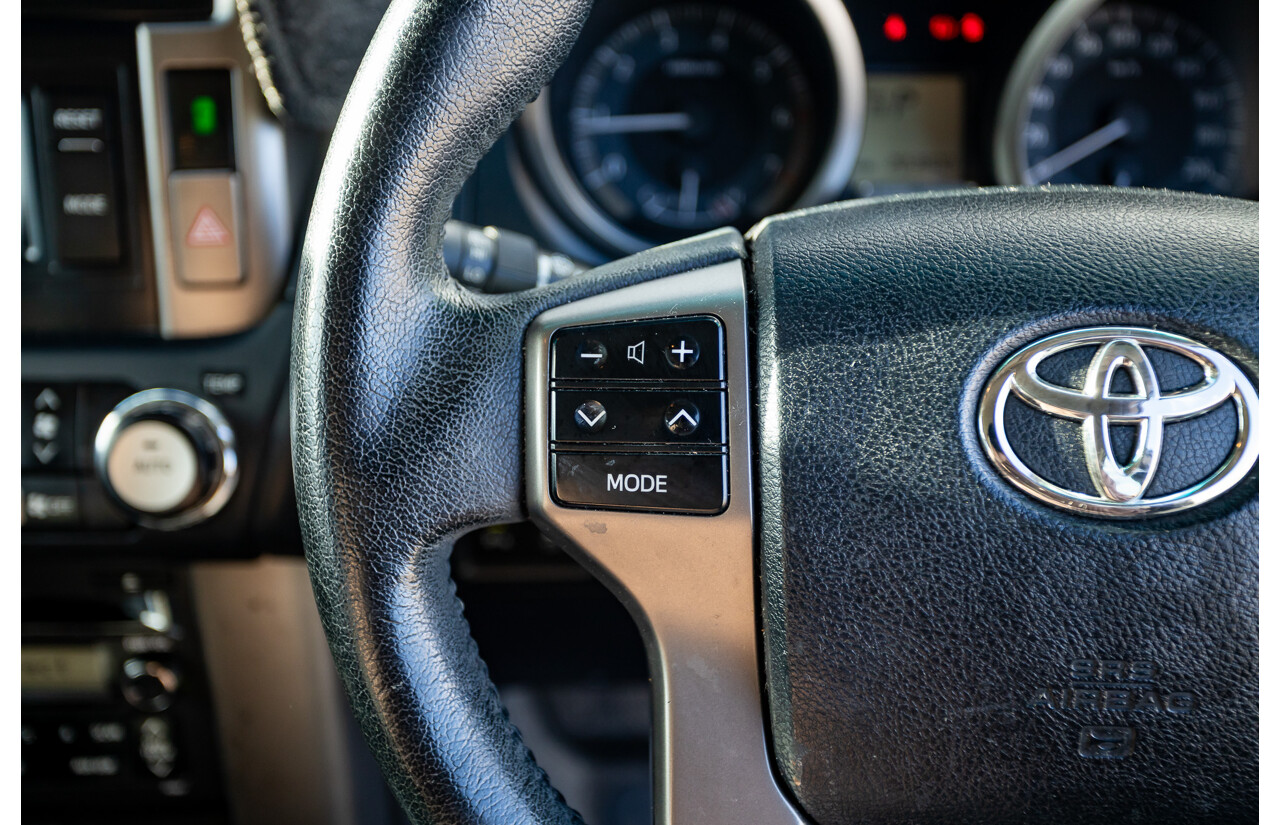3/2010 Toyota Landcruiser Prado GXL (4x4) GRJ150R 4d Wagon Blue Storm Metallic V6 4.0L - 7 Seater