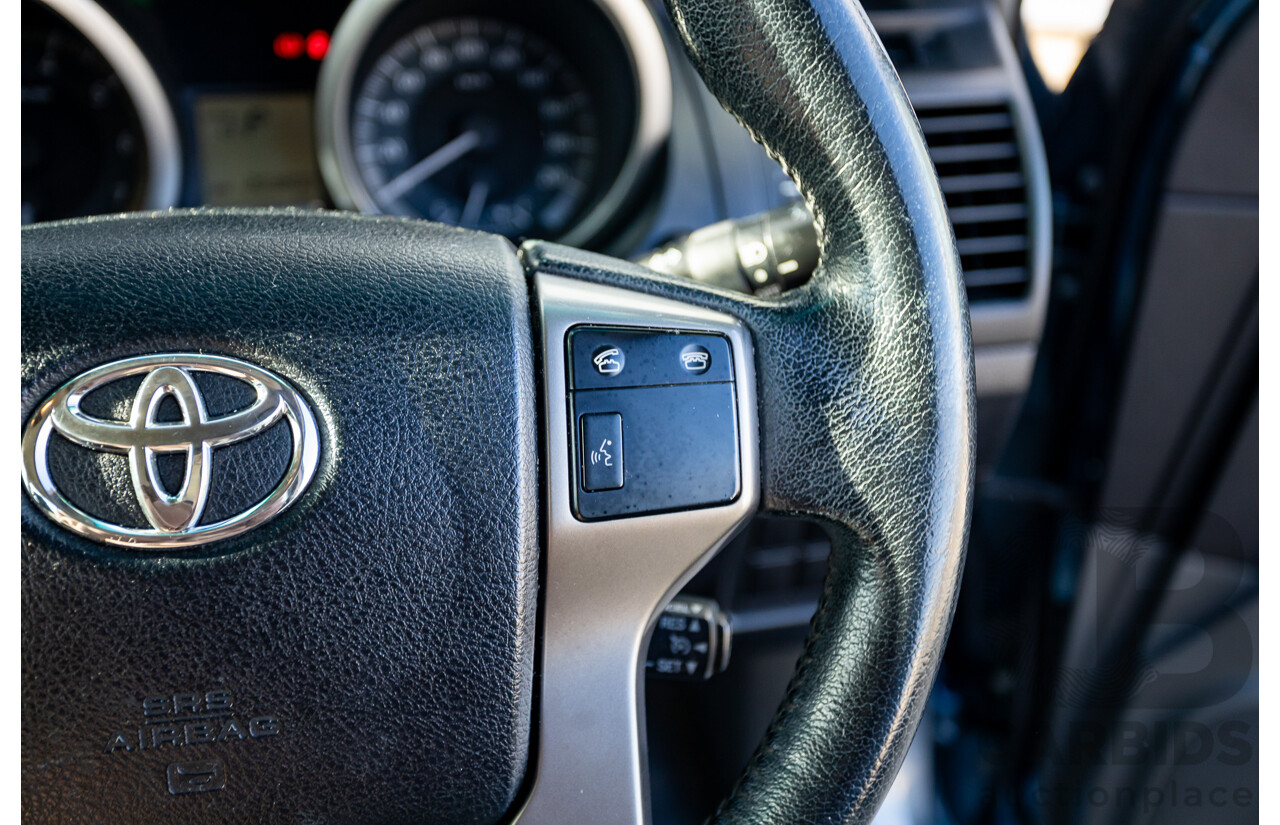 3/2010 Toyota Landcruiser Prado GXL (4x4) GRJ150R 4d Wagon Blue Storm Metallic V6 4.0L - 7 Seater