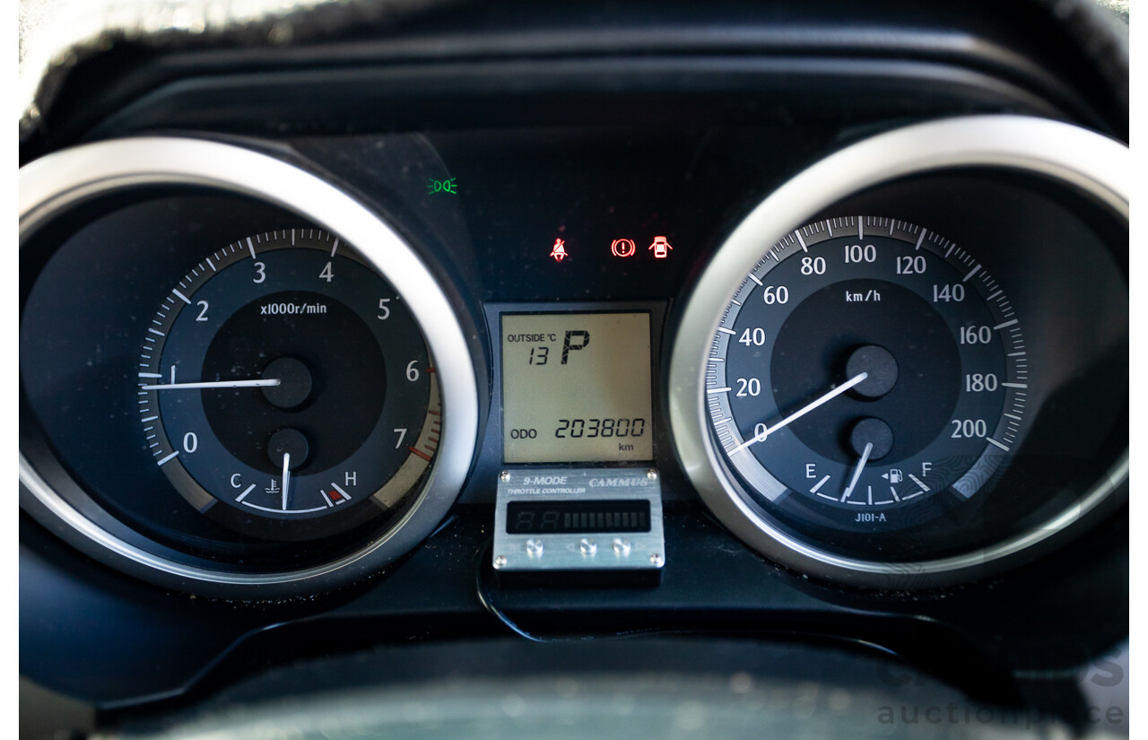 3/2010 Toyota Landcruiser Prado GXL (4x4) GRJ150R 4d Wagon Blue Storm Metallic V6 4.0L - 7 Seater
