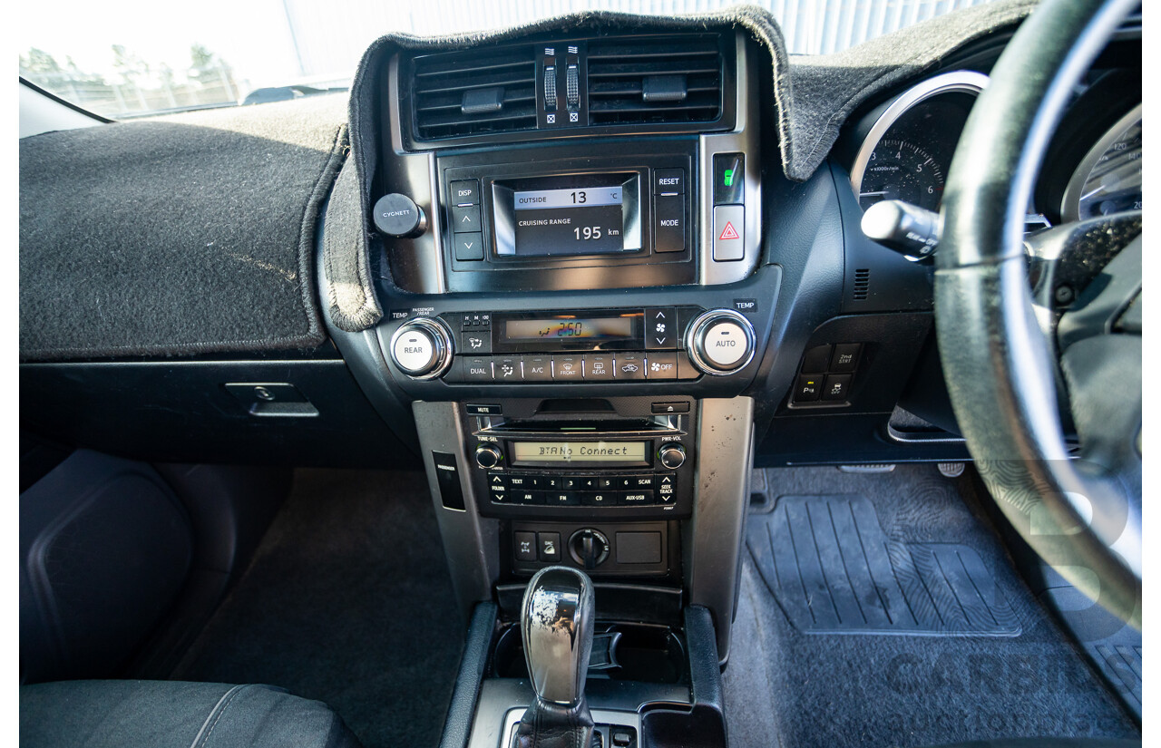3/2010 Toyota Landcruiser Prado GXL (4x4) GRJ150R 4d Wagon Blue Storm Metallic V6 4.0L - 7 Seater