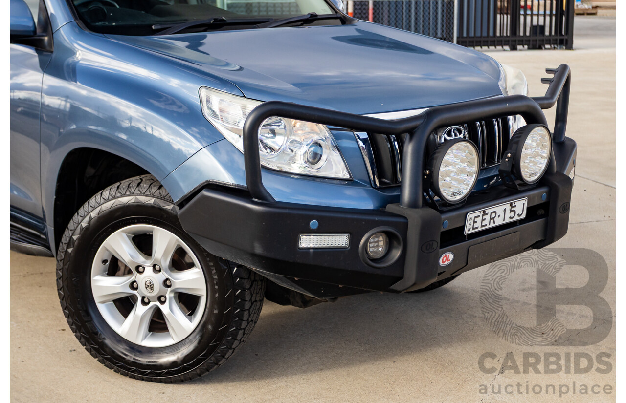 3/2010 Toyota Landcruiser Prado GXL (4x4) GRJ150R 4d Wagon Blue Storm Metallic V6 4.0L - 7 Seater