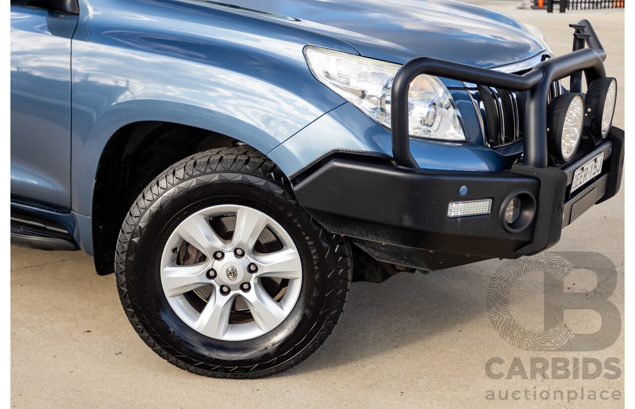 3/2010 Toyota Landcruiser Prado GXL (4x4) GRJ150R 4d Wagon Blue Storm Metallic V6 4.0L - 7 Seater
