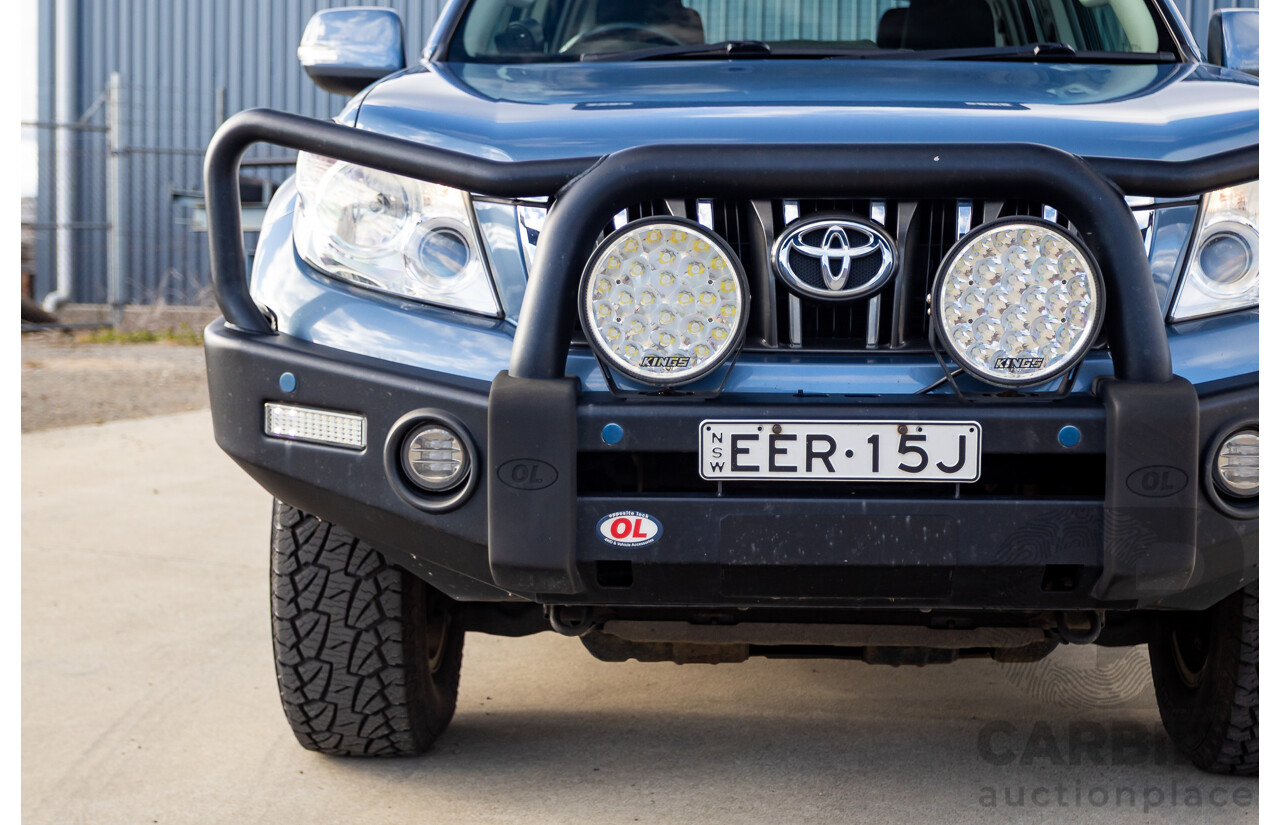 3/2010 Toyota Landcruiser Prado GXL (4x4) GRJ150R 4d Wagon Blue Storm Metallic V6 4.0L - 7 Seater