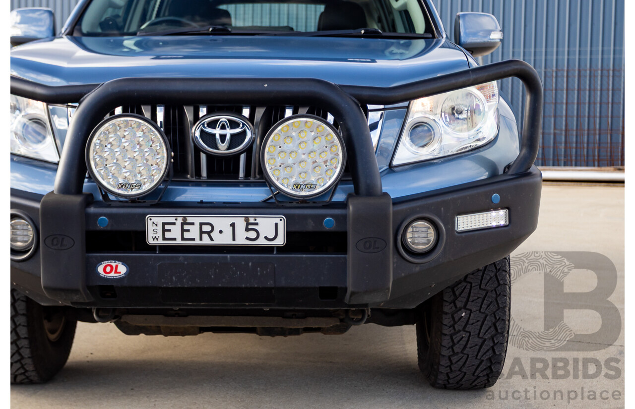 3/2010 Toyota Landcruiser Prado GXL (4x4) GRJ150R 4d Wagon Blue Storm Metallic V6 4.0L - 7 Seater