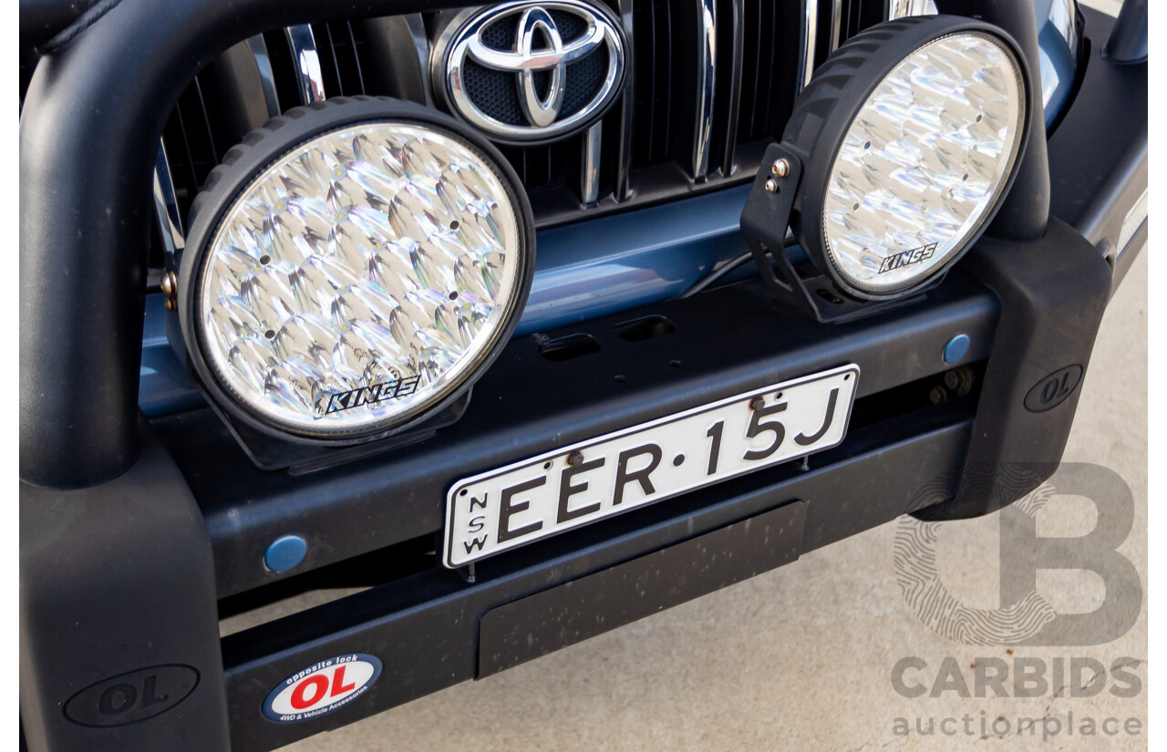 3/2010 Toyota Landcruiser Prado GXL (4x4) GRJ150R 4d Wagon Blue Storm Metallic V6 4.0L - 7 Seater