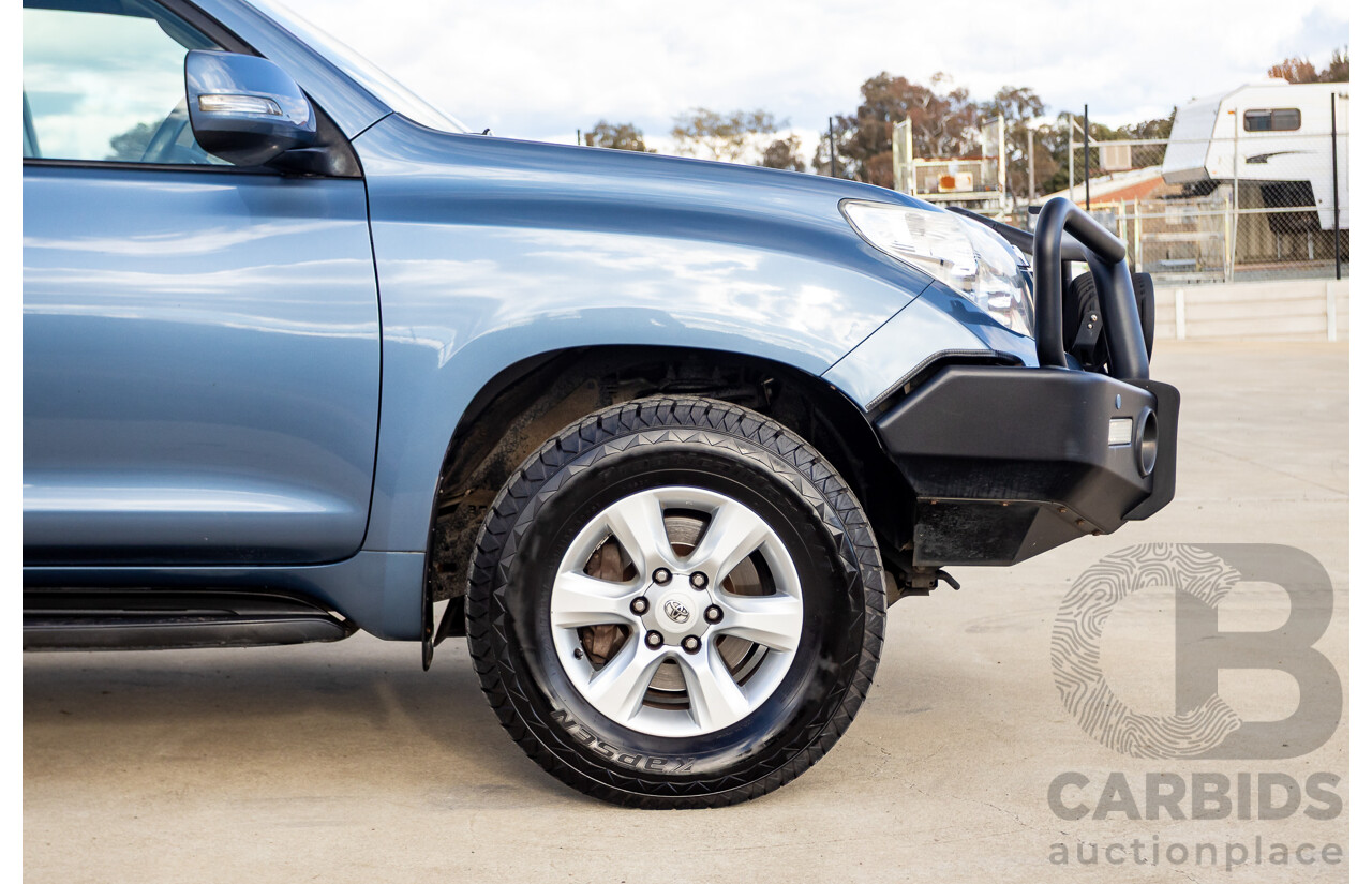 3/2010 Toyota Landcruiser Prado GXL (4x4) GRJ150R 4d Wagon Blue Storm Metallic V6 4.0L - 7 Seater