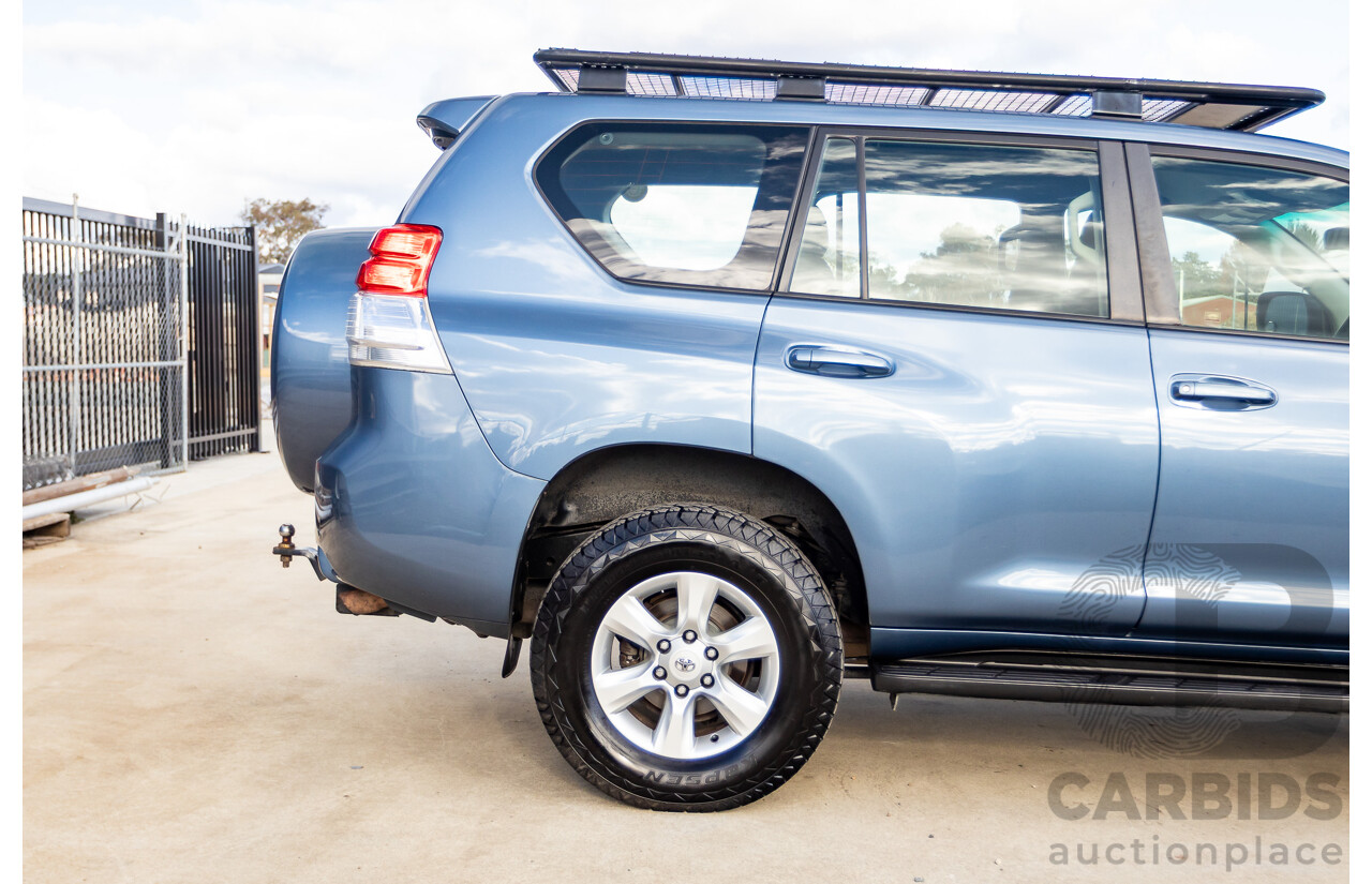 3/2010 Toyota Landcruiser Prado GXL (4x4) GRJ150R 4d Wagon Blue Storm Metallic V6 4.0L - 7 Seater