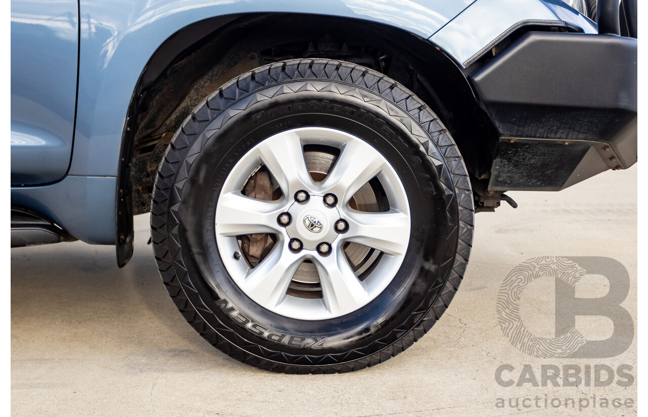 3/2010 Toyota Landcruiser Prado GXL (4x4) GRJ150R 4d Wagon Blue Storm Metallic V6 4.0L - 7 Seater