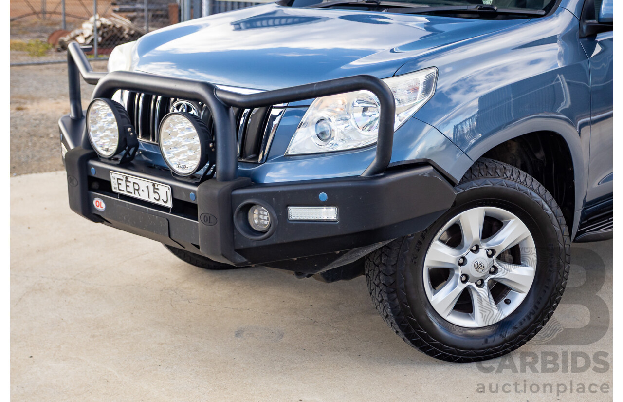 3/2010 Toyota Landcruiser Prado GXL (4x4) GRJ150R 4d Wagon Blue Storm Metallic V6 4.0L - 7 Seater