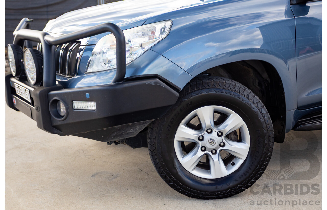 3/2010 Toyota Landcruiser Prado GXL (4x4) GRJ150R 4d Wagon Blue Storm Metallic V6 4.0L - 7 Seater