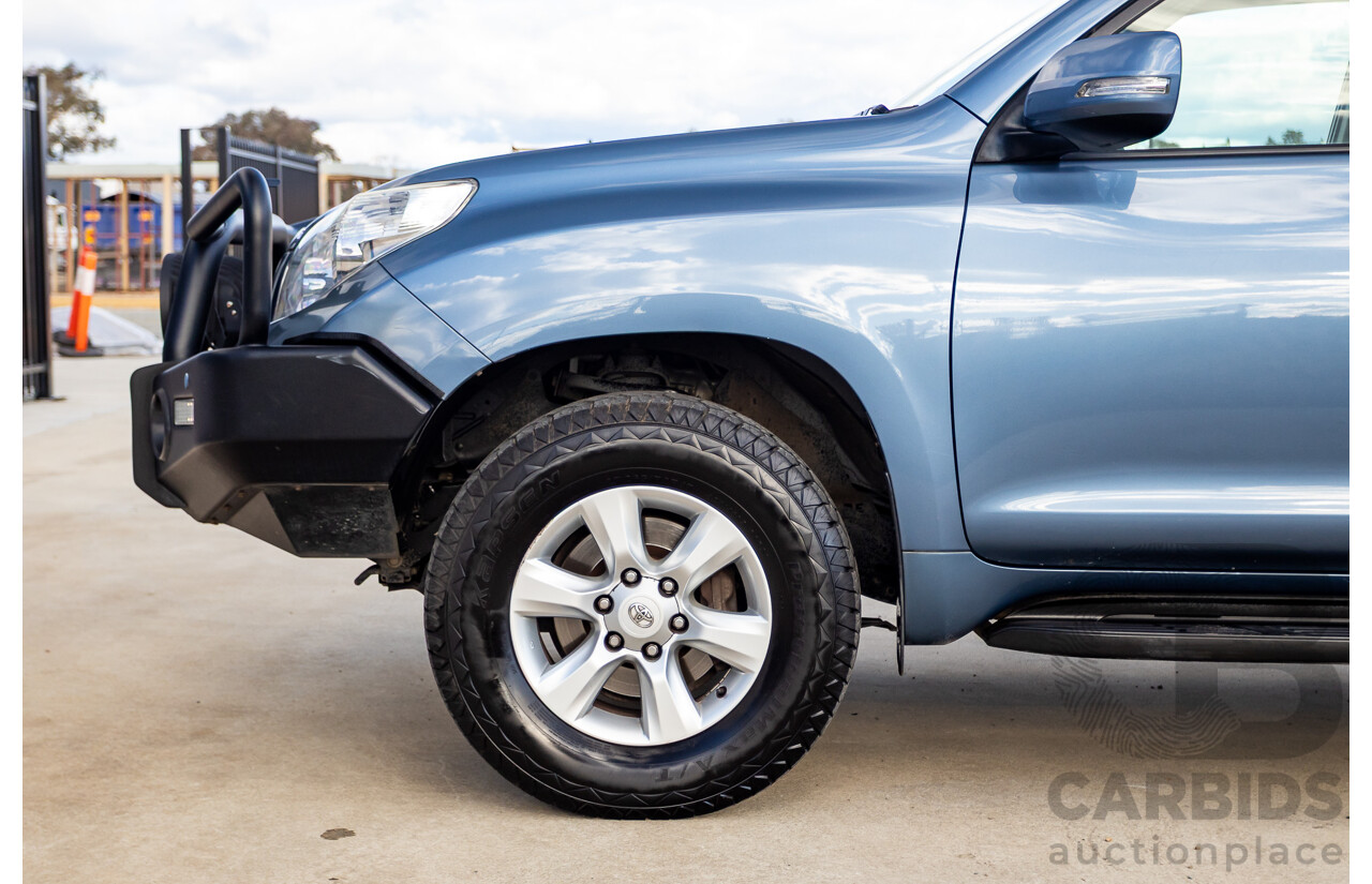 3/2010 Toyota Landcruiser Prado GXL (4x4) GRJ150R 4d Wagon Blue Storm Metallic V6 4.0L - 7 Seater