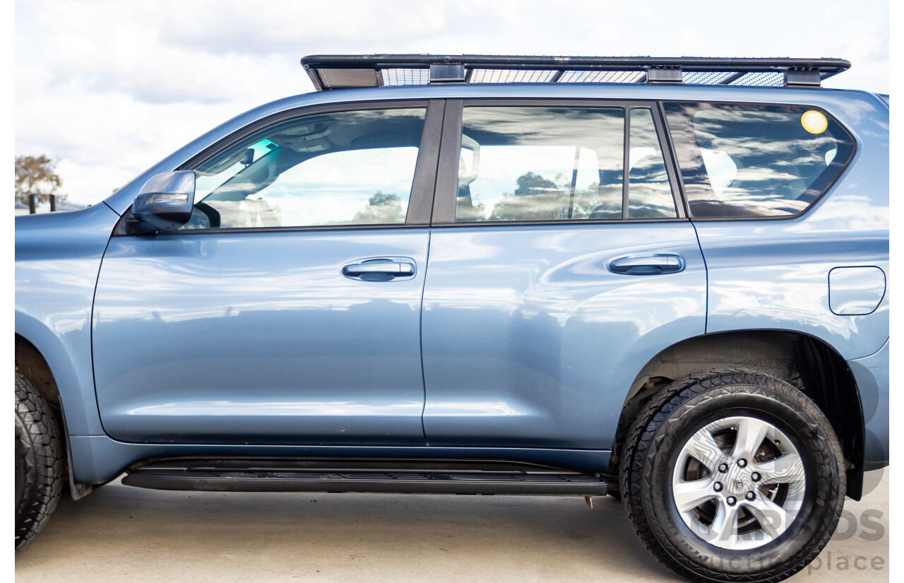3/2010 Toyota Landcruiser Prado GXL (4x4) GRJ150R 4d Wagon Blue Storm Metallic V6 4.0L - 7 Seater