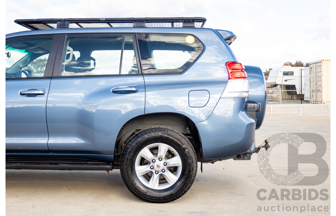 3/2010 Toyota Landcruiser Prado GXL (4x4) GRJ150R 4d Wagon Blue Storm Metallic V6 4.0L - 7 Seater