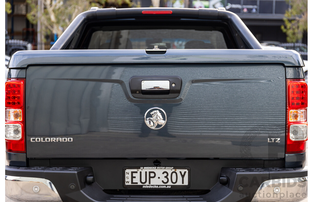 11/2019 Holden Colorado Storm (4x4) RG MY19 Crew Cab P/Up Dark Shadow Metallic Turbo Diesel 2.8L