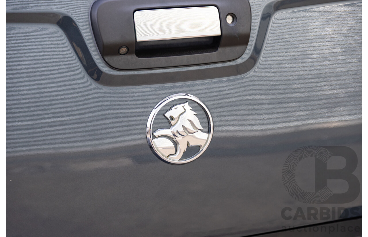 11/2019 Holden Colorado Storm (4x4) RG MY19 Crew Cab P/Up Dark Shadow Metallic Turbo Diesel 2.8L