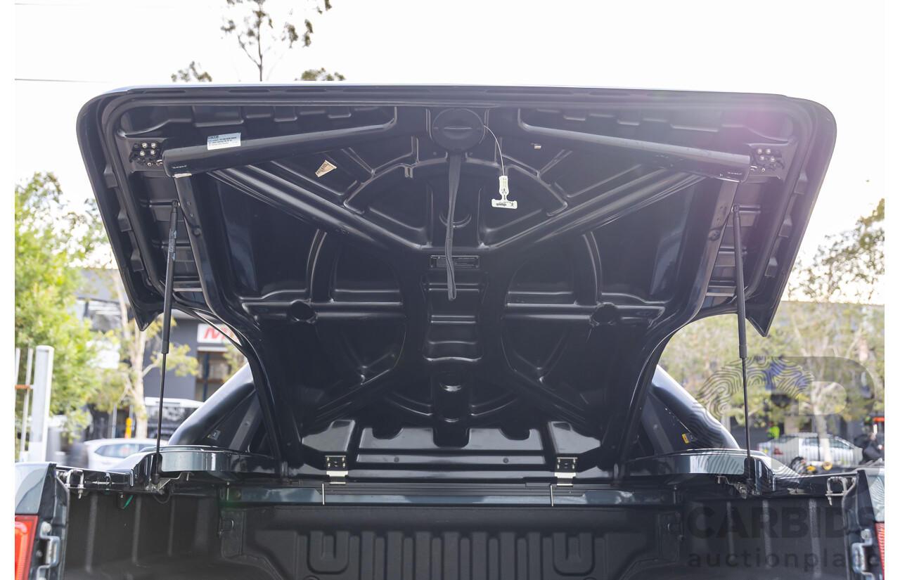 11/2019 Holden Colorado Storm (4x4) RG MY19 Crew Cab P/Up Dark Shadow Metallic Turbo Diesel 2.8L