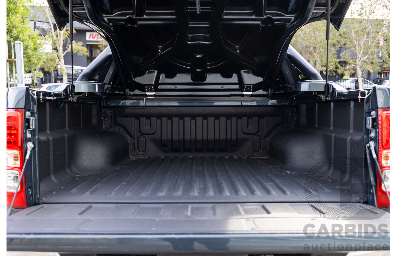 11/2019 Holden Colorado Storm (4x4) RG MY19 Crew Cab P/Up Dark Shadow Metallic Turbo Diesel 2.8L