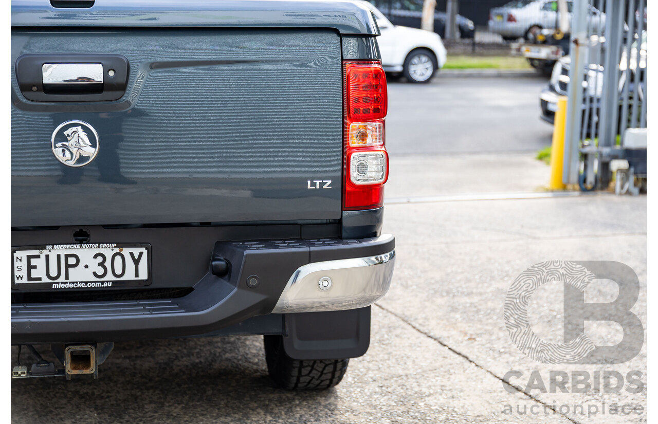 11/2019 Holden Colorado Storm (4x4) RG MY19 Crew Cab P/Up Dark Shadow Metallic Turbo Diesel 2.8L