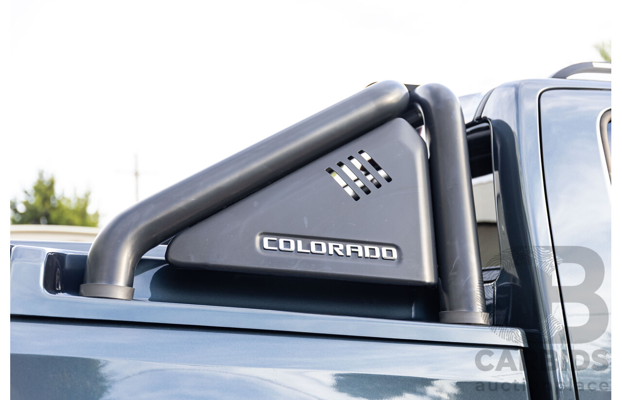 11/2019 Holden Colorado Storm (4x4) RG MY19 Crew Cab P/Up Dark Shadow Metallic Turbo Diesel 2.8L