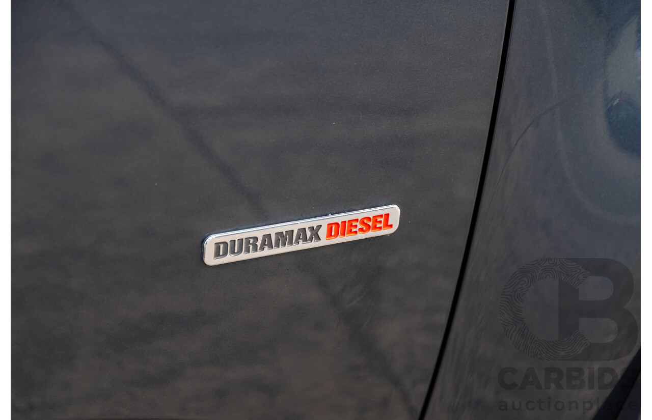 11/2019 Holden Colorado Storm (4x4) RG MY19 Crew Cab P/Up Dark Shadow Metallic Turbo Diesel 2.8L