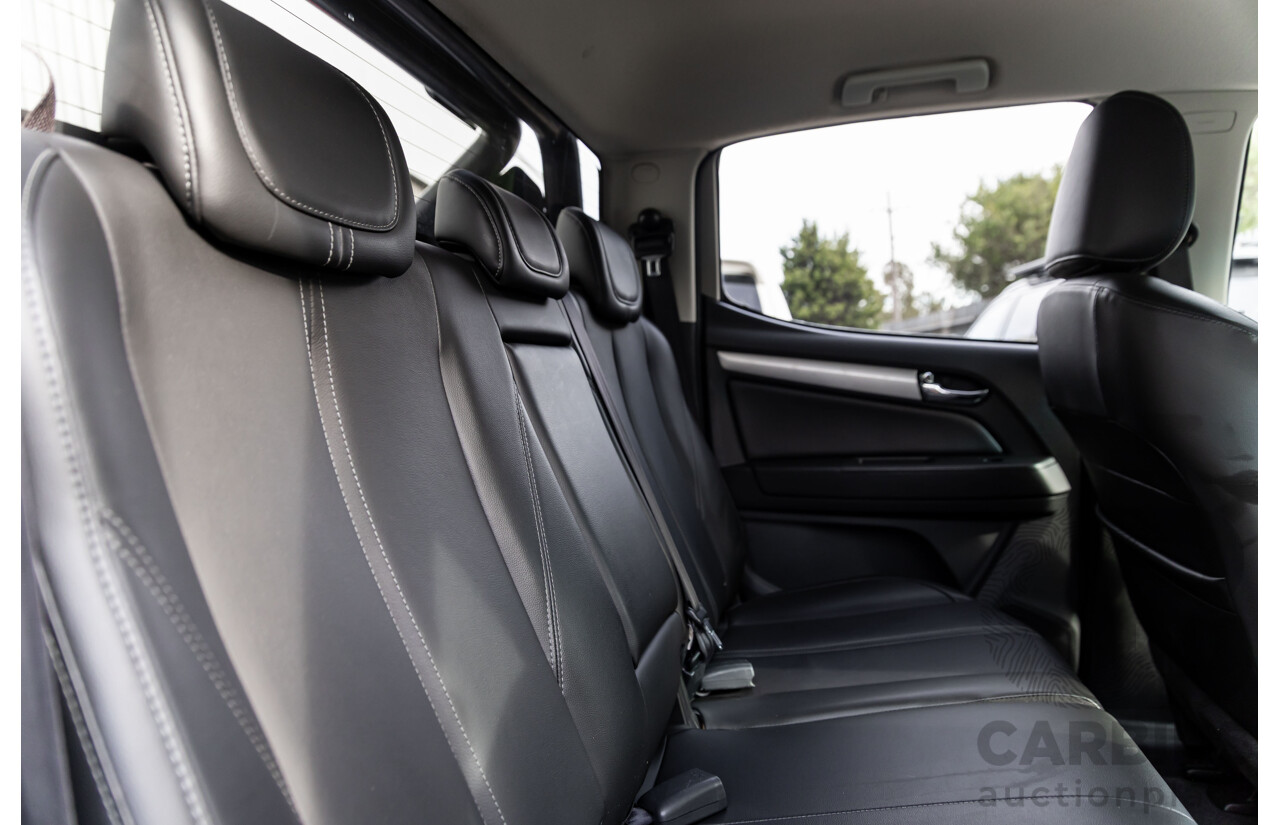 11/2019 Holden Colorado Storm (4x4) RG MY19 Crew Cab P/Up Dark Shadow Metallic Turbo Diesel 2.8L