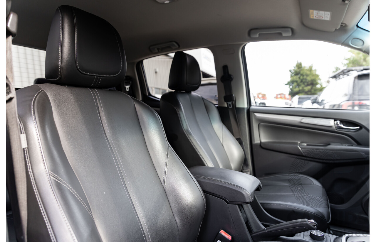 11/2019 Holden Colorado Storm (4x4) RG MY19 Crew Cab P/Up Dark Shadow Metallic Turbo Diesel 2.8L