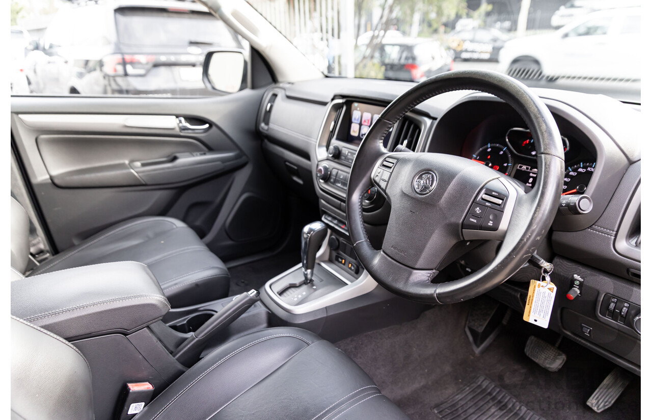 11/2019 Holden Colorado Storm (4x4) RG MY19 Crew Cab P/Up Dark Shadow Metallic Turbo Diesel 2.8L