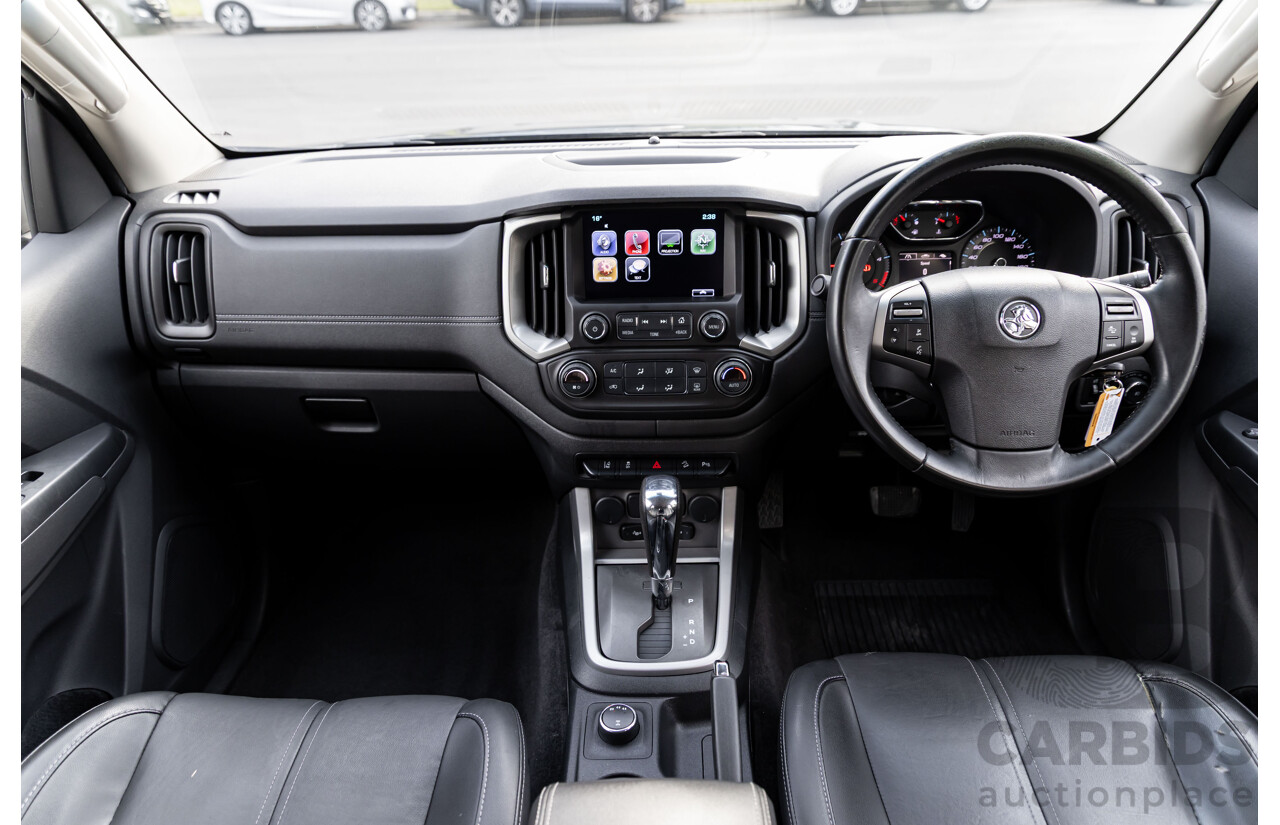 11/2019 Holden Colorado Storm (4x4) RG MY19 Crew Cab P/Up Dark Shadow Metallic Turbo Diesel 2.8L