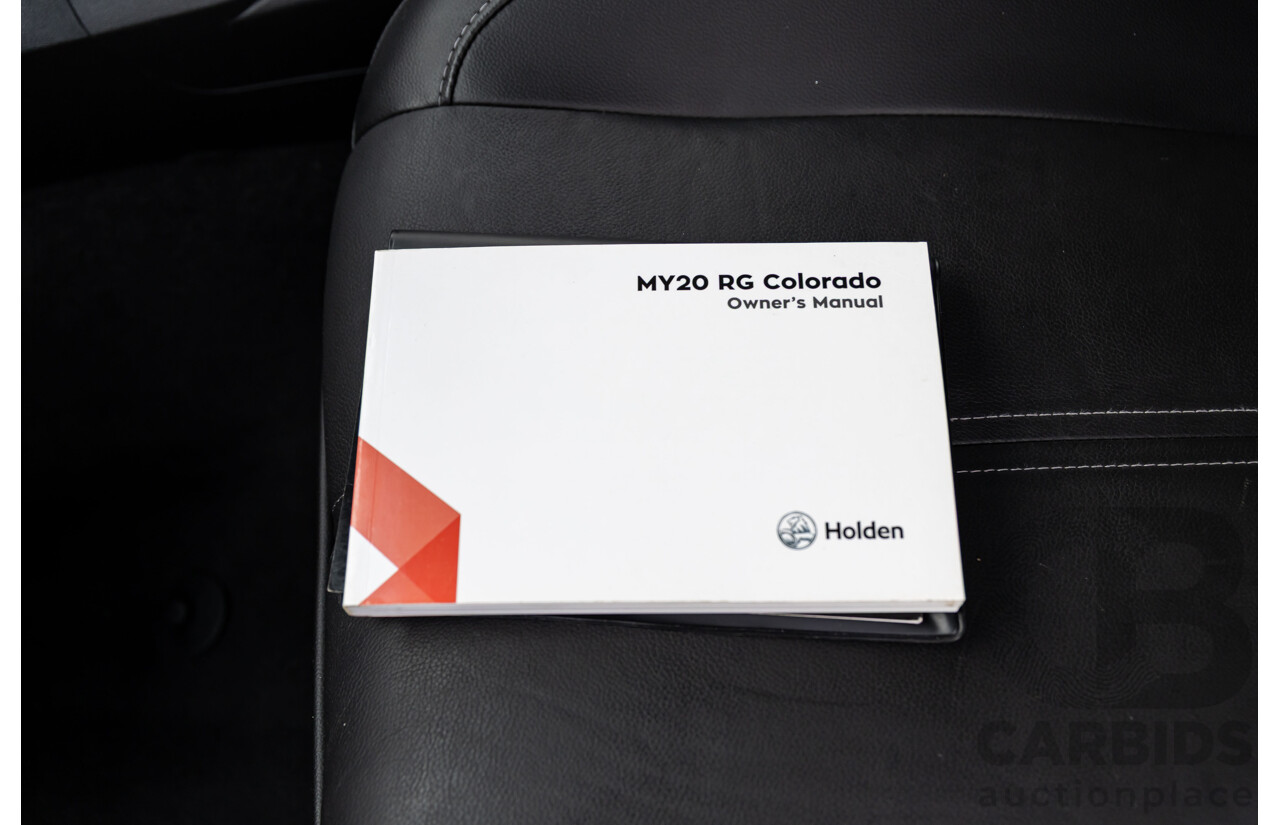 11/2019 Holden Colorado Storm (4x4) RG MY19 Crew Cab P/Up Dark Shadow Metallic Turbo Diesel 2.8L