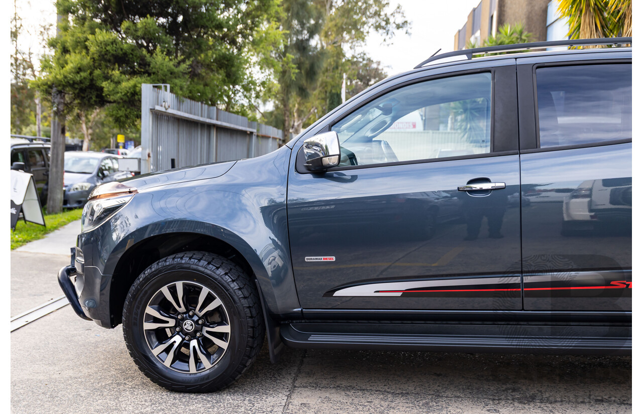 11/2019 Holden Colorado Storm (4x4) RG MY19 Crew Cab P/Up Dark Shadow Metallic Turbo Diesel 2.8L