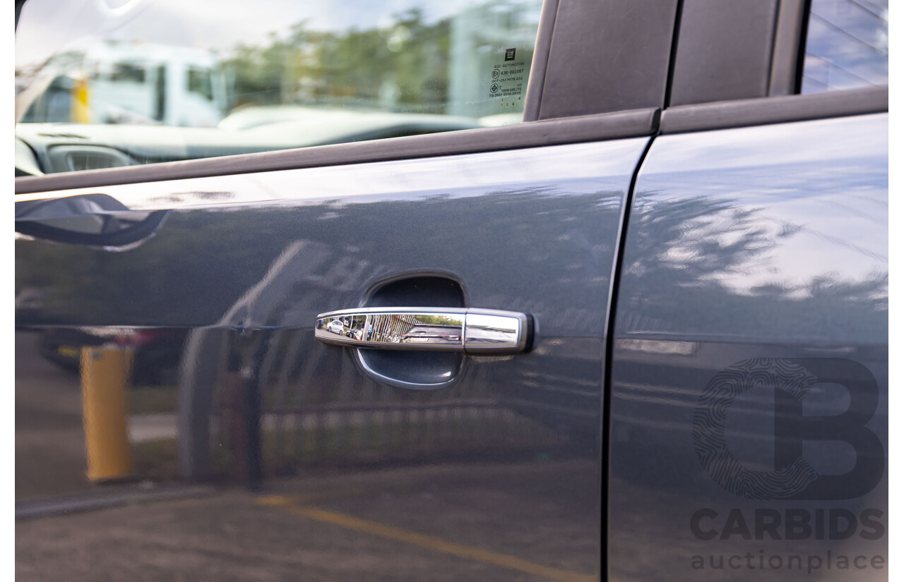 11/2019 Holden Colorado Storm (4x4) RG MY19 Crew Cab P/Up Dark Shadow Metallic Turbo Diesel 2.8L