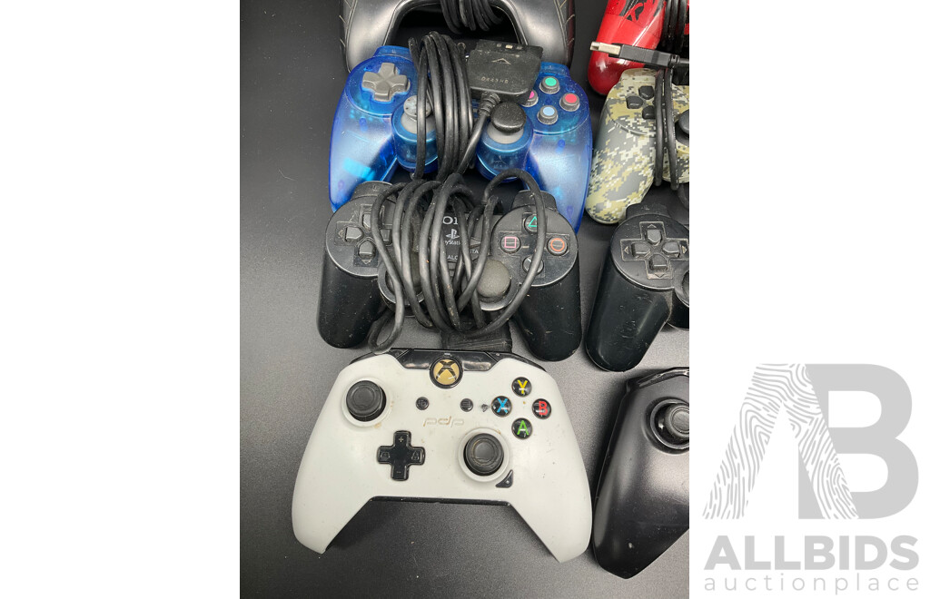 Assorted PlayStation and Xbox Consollers - Lot of 8