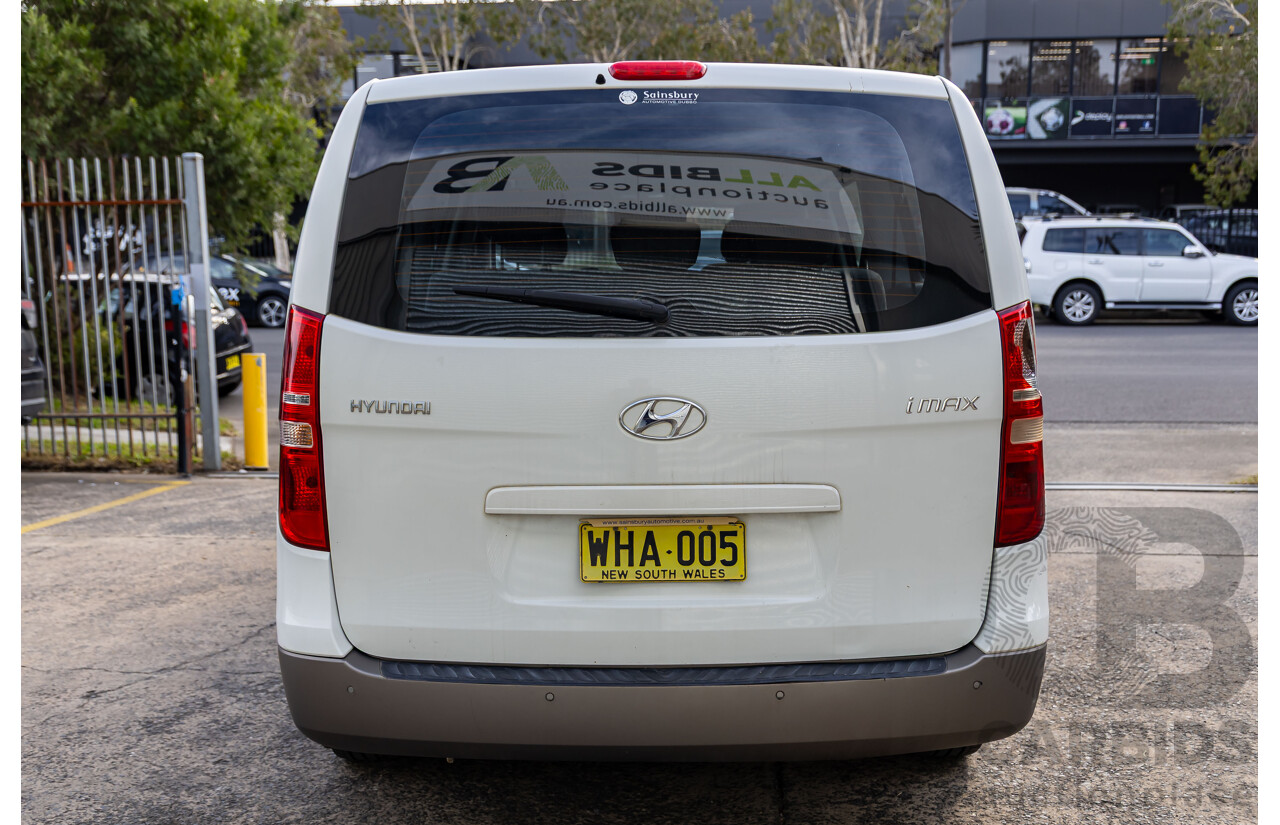 9/2011 Hyundai iMax TQ MY11 4d Wagon Creamy White Turbo Diesel 2.5L - 8 Seater