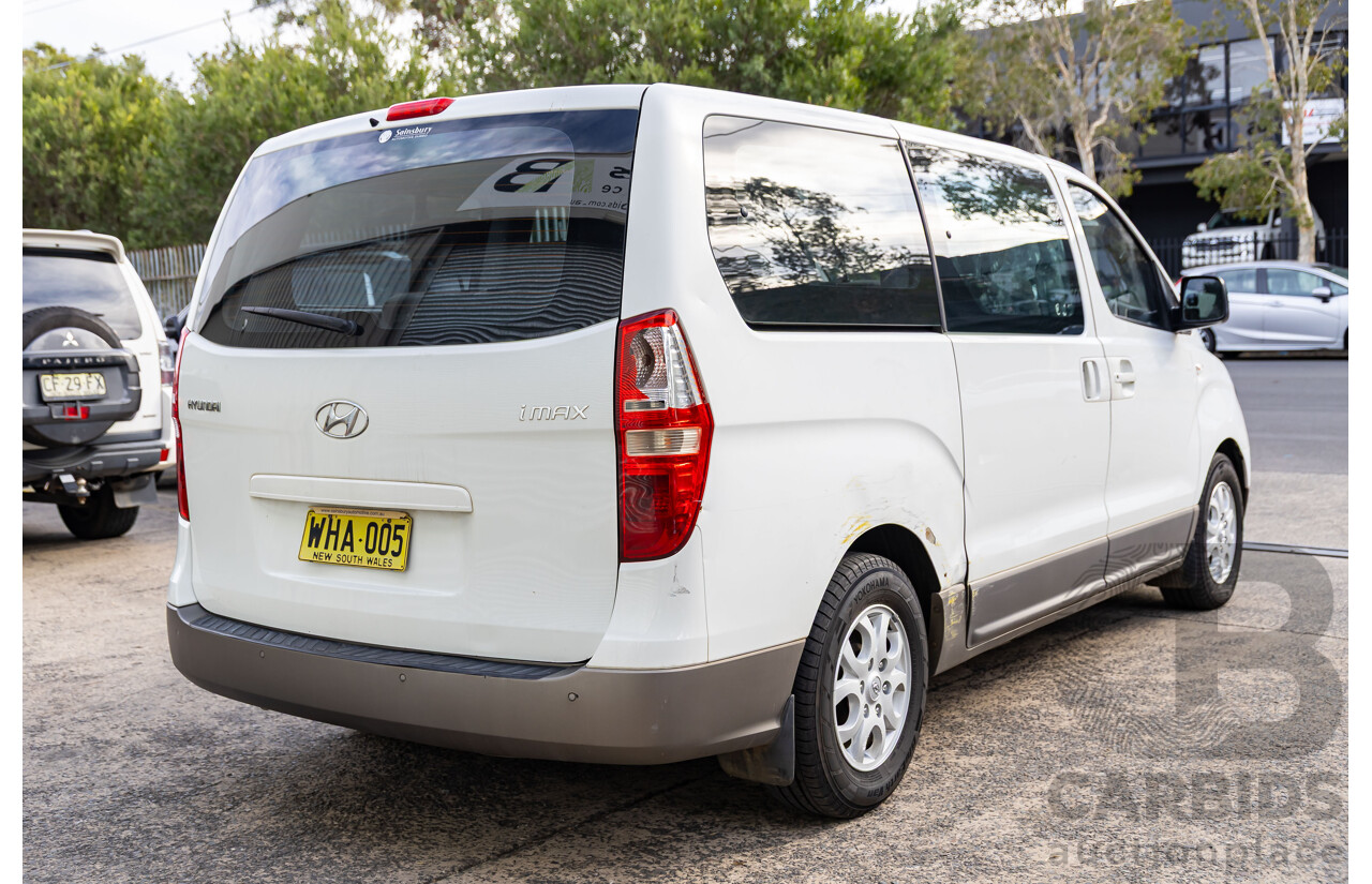 9/2011 Hyundai iMax TQ MY11 4d Wagon Creamy White Turbo Diesel 2.5L - 8 Seater