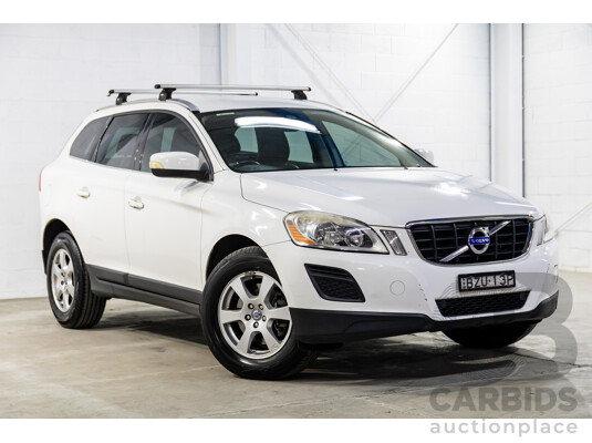 8/2011 Volvo XC60 T5 (FWD) DZ MY12 4d Wagon Ice White Turbo 2.0L