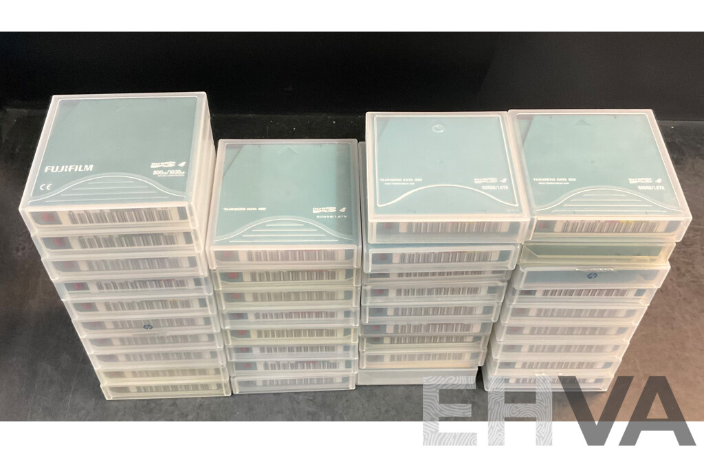 TANDBERG DATA & FUJIFILM Ultrium LTO4 800Gb/1.6TB Compressed Data Cartridge - Lot of 36