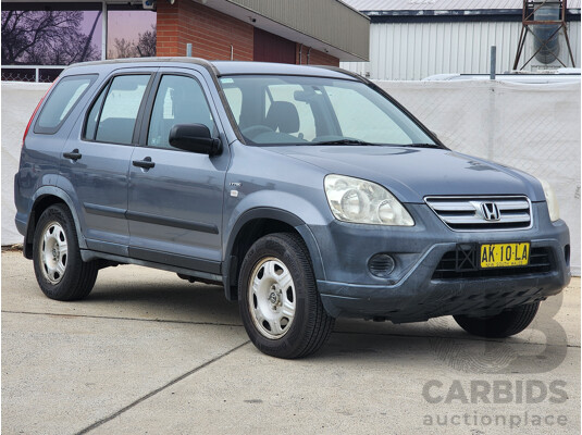4/2006 Honda CRV (4x4) 2005 UPGRADE 4d Wagon Grey 2.4L