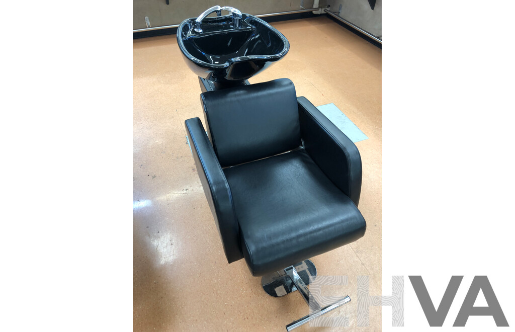 Comfortel Hair Dressers Shampoo Basin and Reclining Backrest Chair