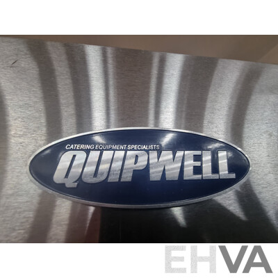 Quipwell Commercial 2 Door 1300L Glass Door Fridge