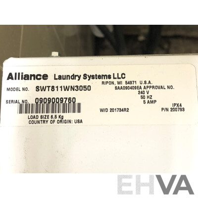 Alliance Laundry Systems Speed Queen 6.5kg Commercial Heavy Duty Washing Machine