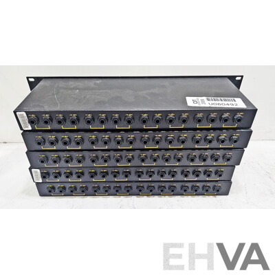 EBTECH 8-Channel Line Level Shifter - Lot of Five