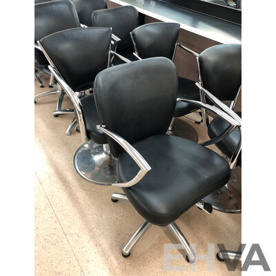 Gaslift Salon Chairs - Lot of 11