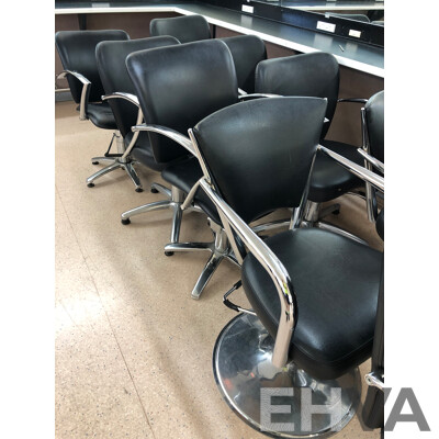 Gaslift Salon Chairs - Lot of 11