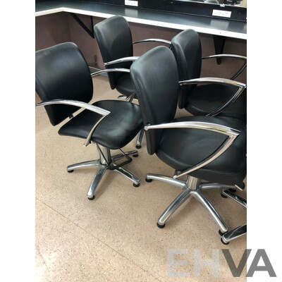 Gaslift Salon Chairs - Lot of 11